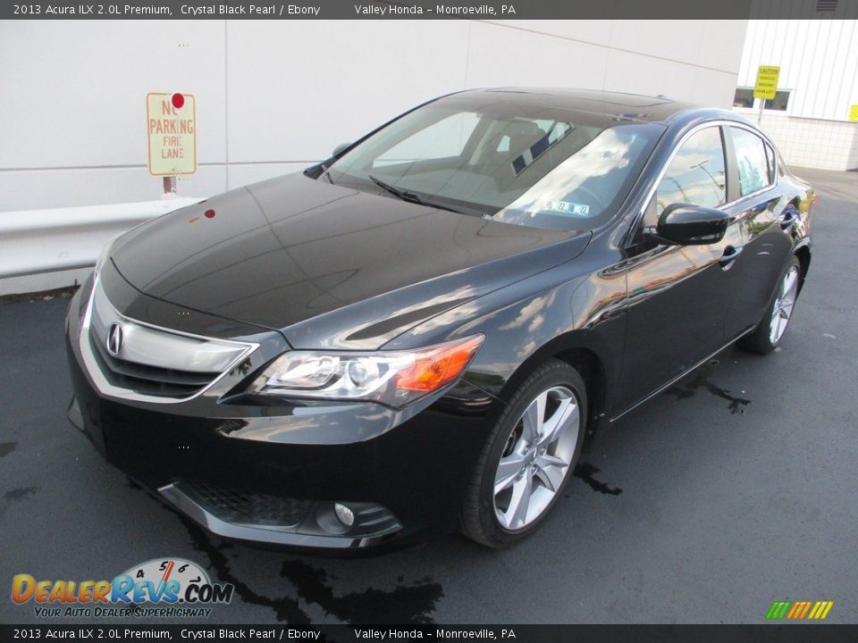 2013 Acura ILX 2.0L Premium Crystal Black Pearl / Ebony Photo #9