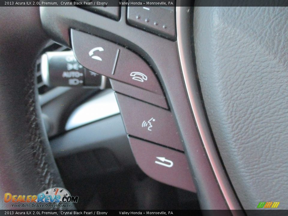 2013 Acura ILX 2.0L Premium Crystal Black Pearl / Ebony Photo #17