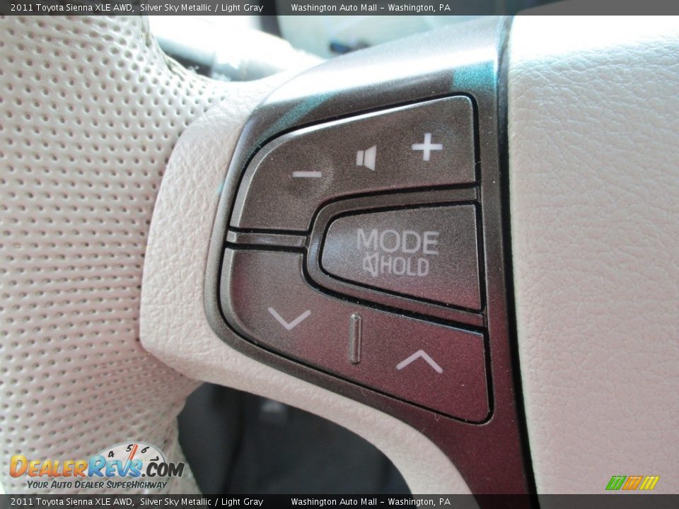 2011 Toyota Sienna XLE AWD Silver Sky Metallic / Light Gray Photo #23
