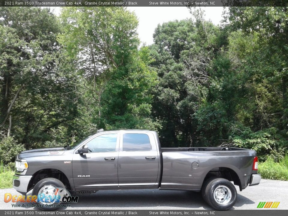 2021 Ram 3500 Tradesman Crew Cab 4x4 Granite Crystal Metallic / Black Photo #1