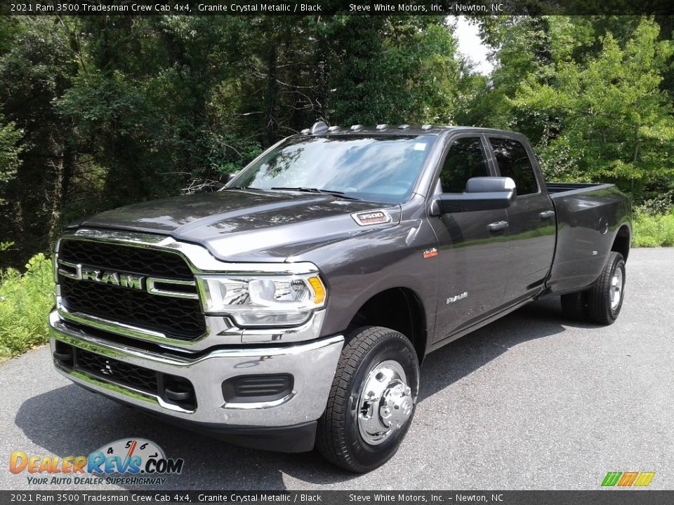 2021 Ram 3500 Tradesman Crew Cab 4x4 Granite Crystal Metallic / Black Photo #2