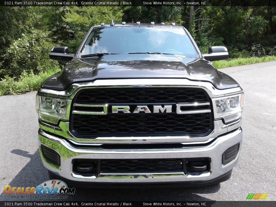 2021 Ram 3500 Tradesman Crew Cab 4x4 Granite Crystal Metallic / Black Photo #3