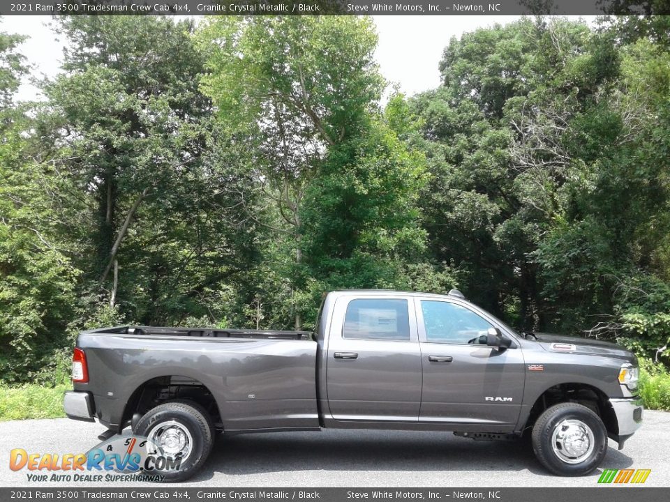 2021 Ram 3500 Tradesman Crew Cab 4x4 Granite Crystal Metallic / Black Photo #5