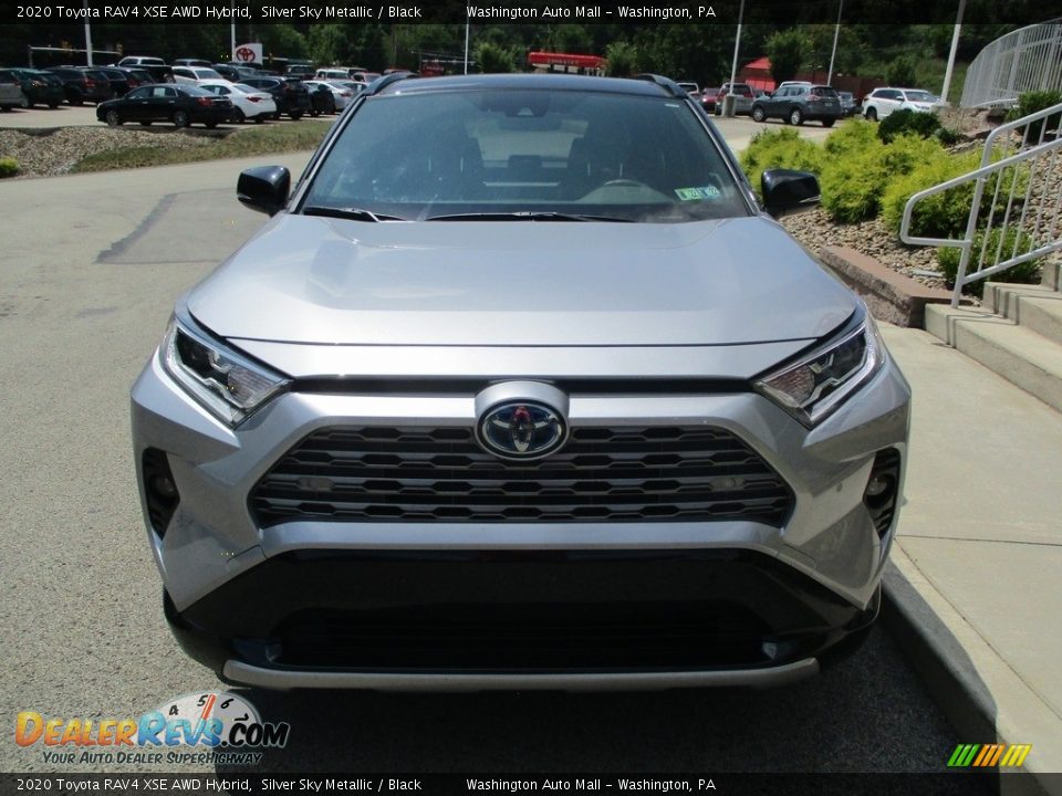 2020 Toyota RAV4 XSE AWD Hybrid Silver Sky Metallic / Black Photo #9