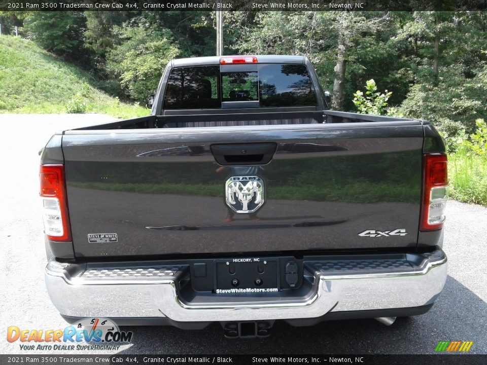 2021 Ram 3500 Tradesman Crew Cab 4x4 Granite Crystal Metallic / Black Photo #7