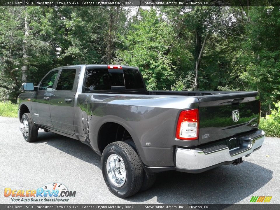 2021 Ram 3500 Tradesman Crew Cab 4x4 Granite Crystal Metallic / Black Photo #9