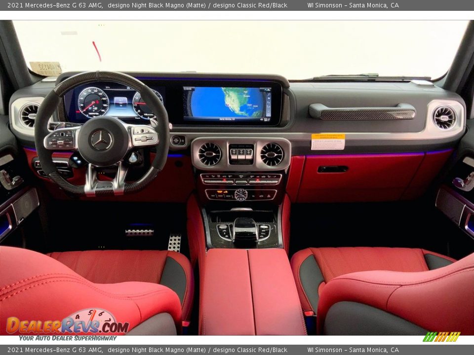 Dashboard of 2021 Mercedes-Benz G 63 AMG Photo #6