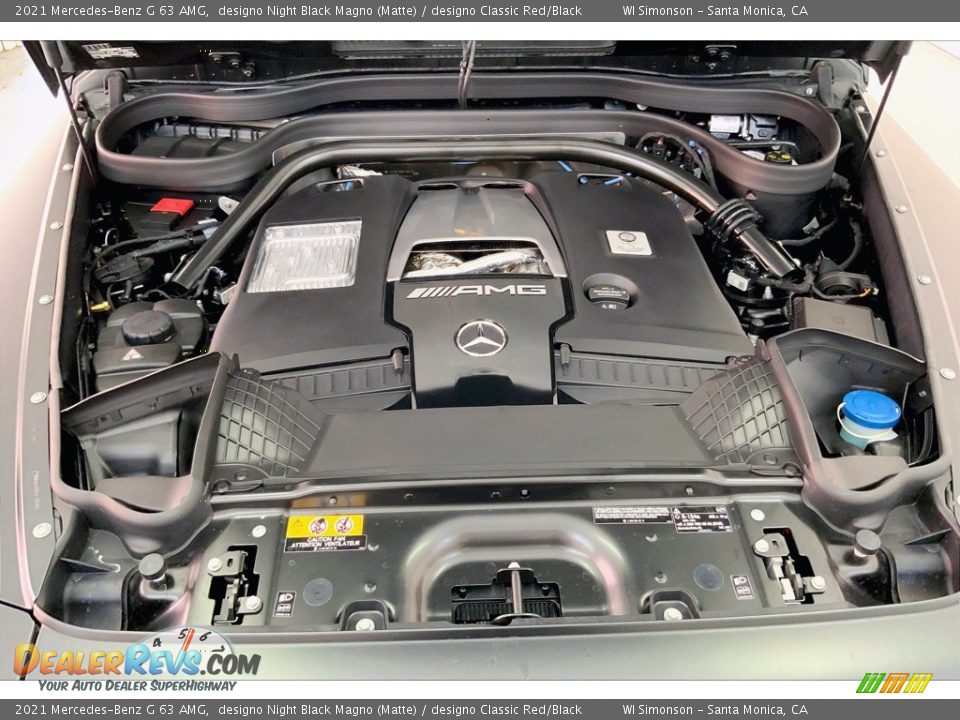 2021 Mercedes-Benz G 63 AMG 4.0 Liter DI biturbo DOHC 32-Valve VVT V8 Engine Photo #9