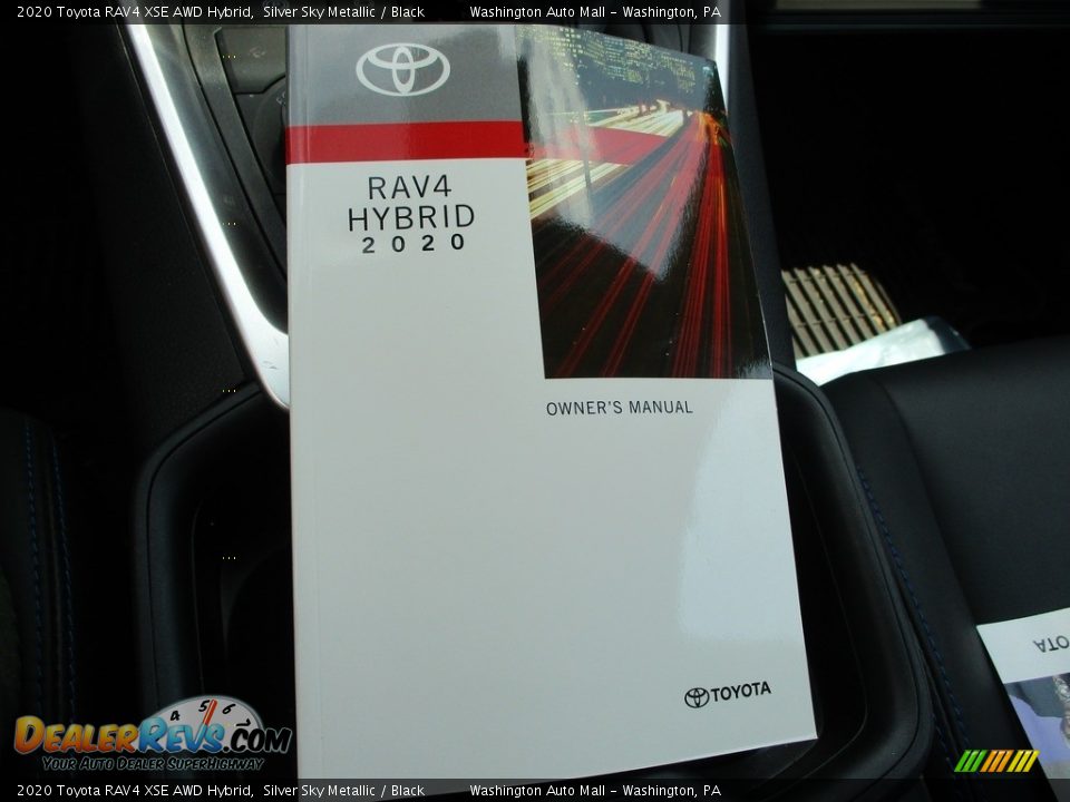 2020 Toyota RAV4 XSE AWD Hybrid Silver Sky Metallic / Black Photo #22