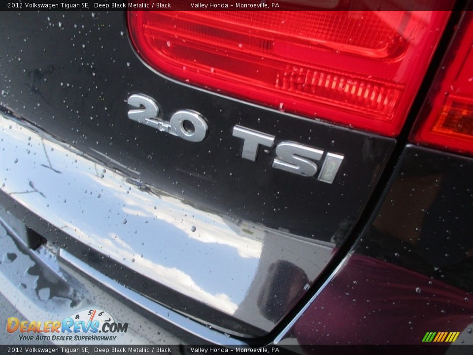 2012 Volkswagen Tiguan SE Deep Black Metallic / Black Photo #6