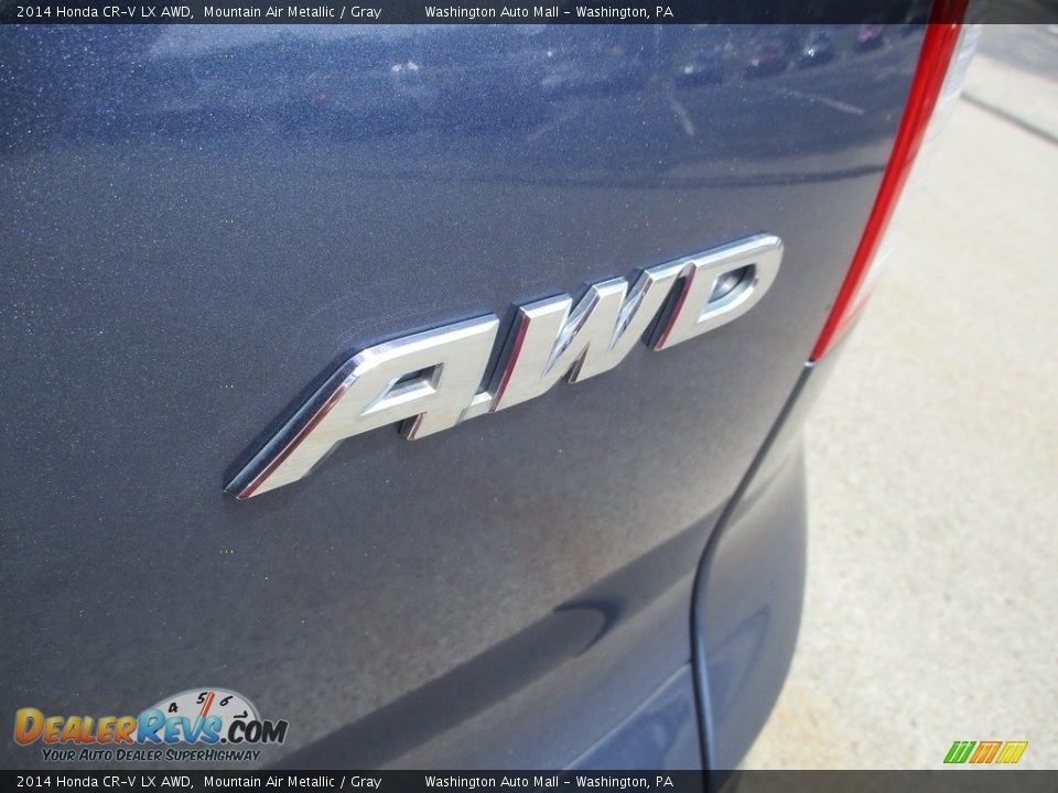 2014 Honda CR-V LX AWD Mountain Air Metallic / Gray Photo #6