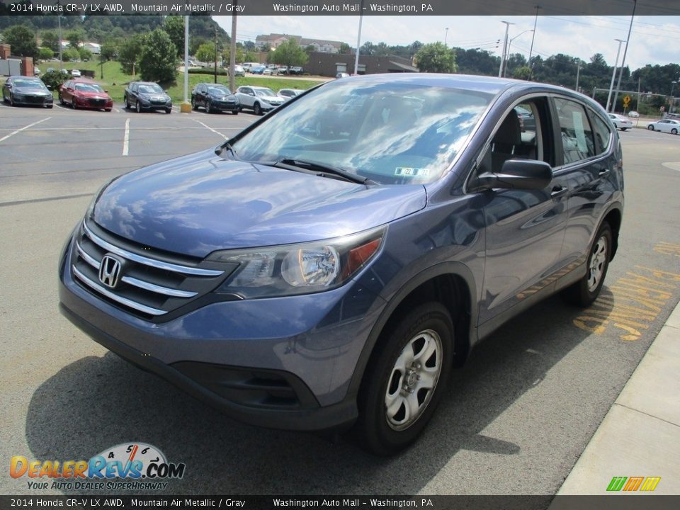 2014 Honda CR-V LX AWD Mountain Air Metallic / Gray Photo #8