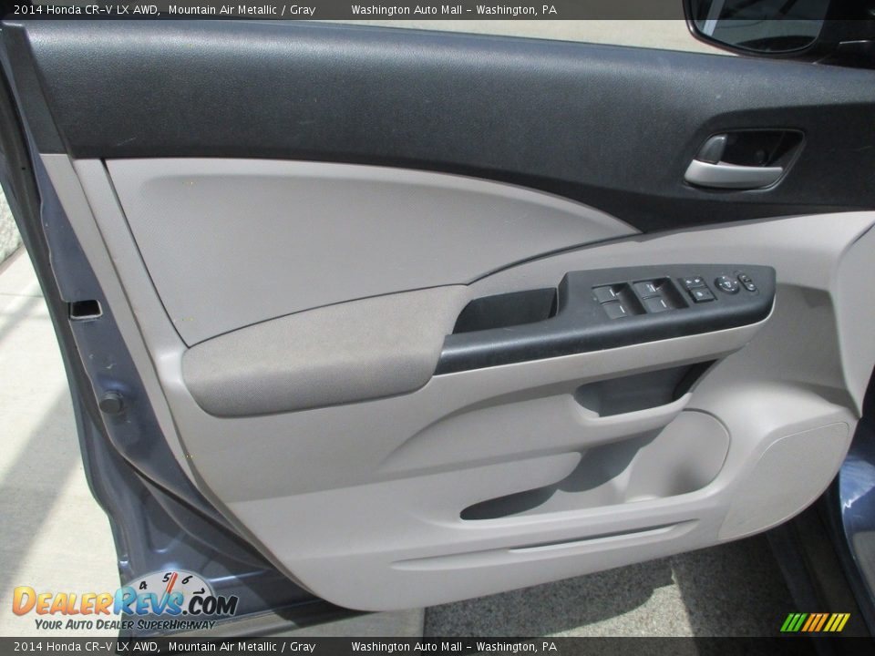 2014 Honda CR-V LX AWD Mountain Air Metallic / Gray Photo #11