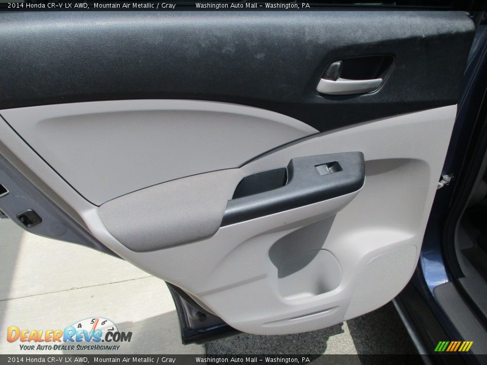 2014 Honda CR-V LX AWD Mountain Air Metallic / Gray Photo #14
