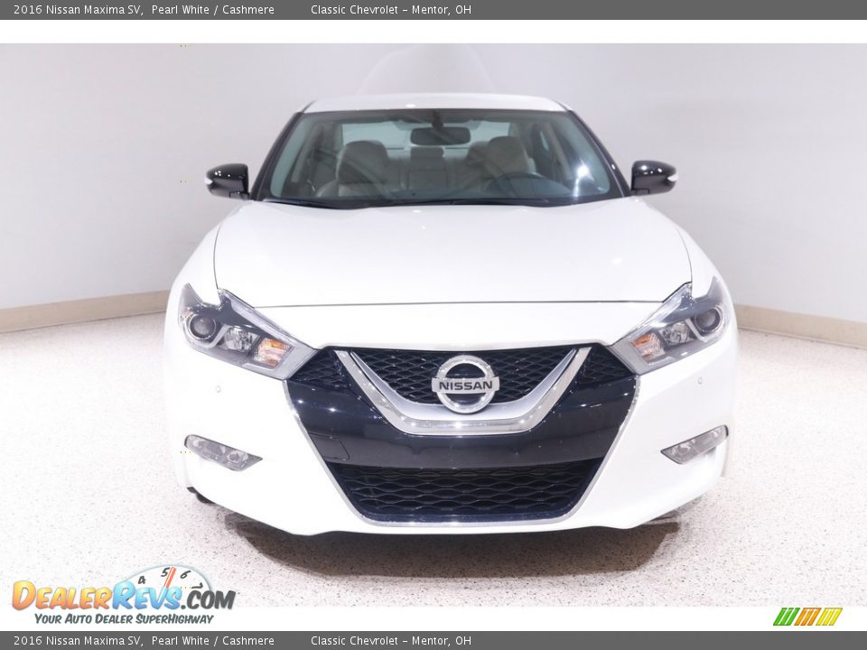 2016 Nissan Maxima SV Pearl White / Cashmere Photo #2