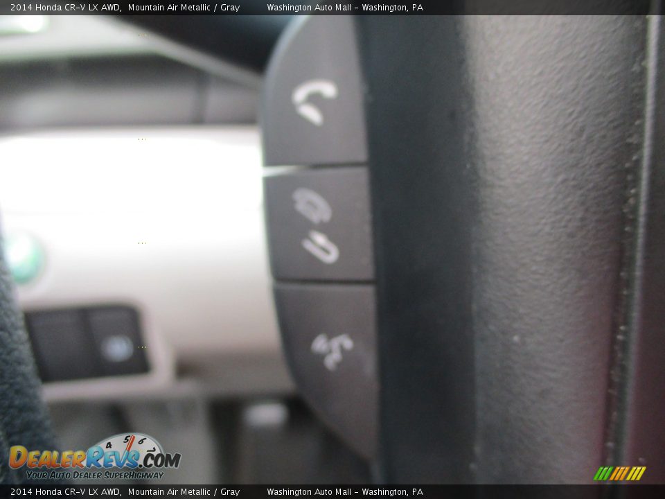 2014 Honda CR-V LX AWD Mountain Air Metallic / Gray Photo #22