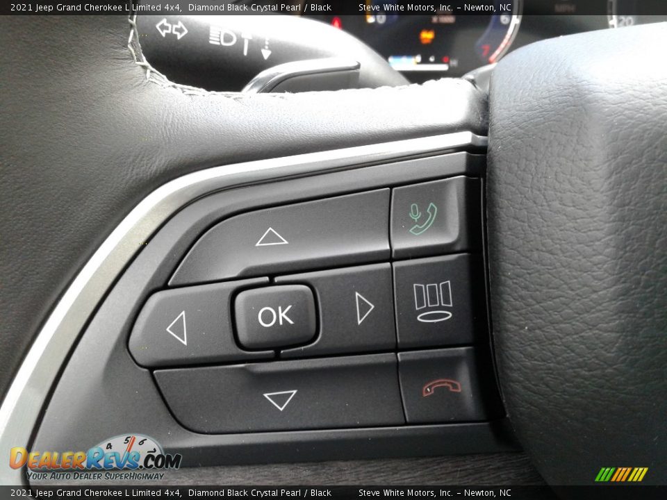 2021 Jeep Grand Cherokee L Limited 4x4 Steering Wheel Photo #19
