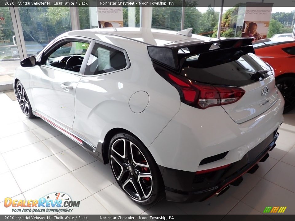 2020 Hyundai Veloster N Chalk White / Black Photo #2