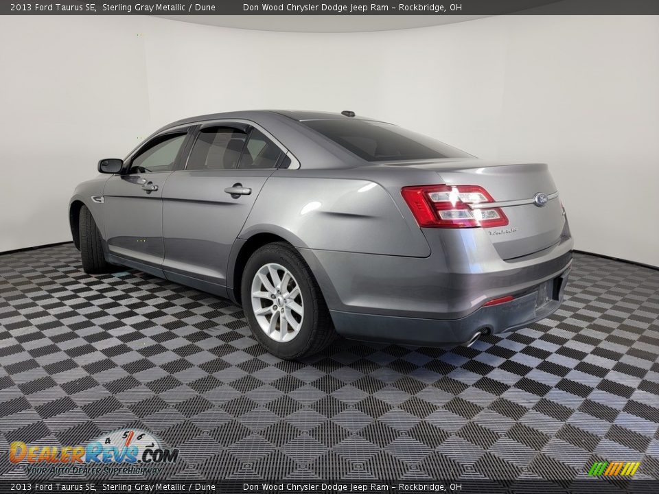 2013 Ford Taurus SE Sterling Gray Metallic / Dune Photo #6