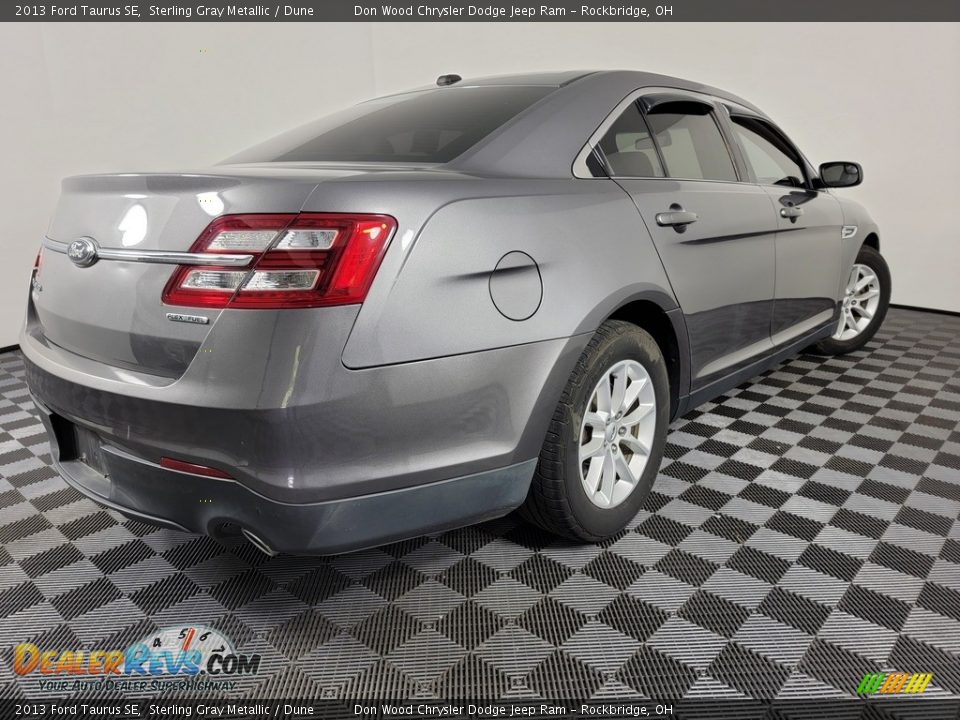 2013 Ford Taurus SE Sterling Gray Metallic / Dune Photo #8