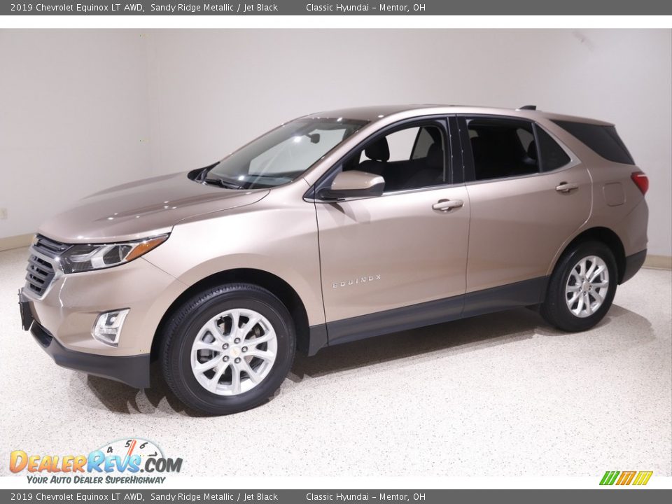 2019 Chevrolet Equinox LT AWD Sandy Ridge Metallic / Jet Black Photo #3