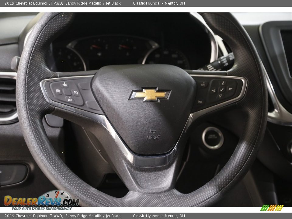 2019 Chevrolet Equinox LT AWD Sandy Ridge Metallic / Jet Black Photo #7