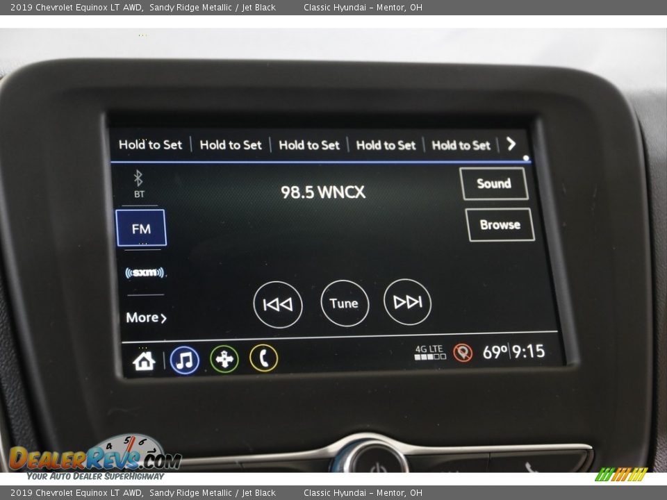 2019 Chevrolet Equinox LT AWD Sandy Ridge Metallic / Jet Black Photo #10