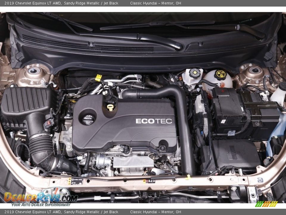 2019 Chevrolet Equinox LT AWD Sandy Ridge Metallic / Jet Black Photo #17