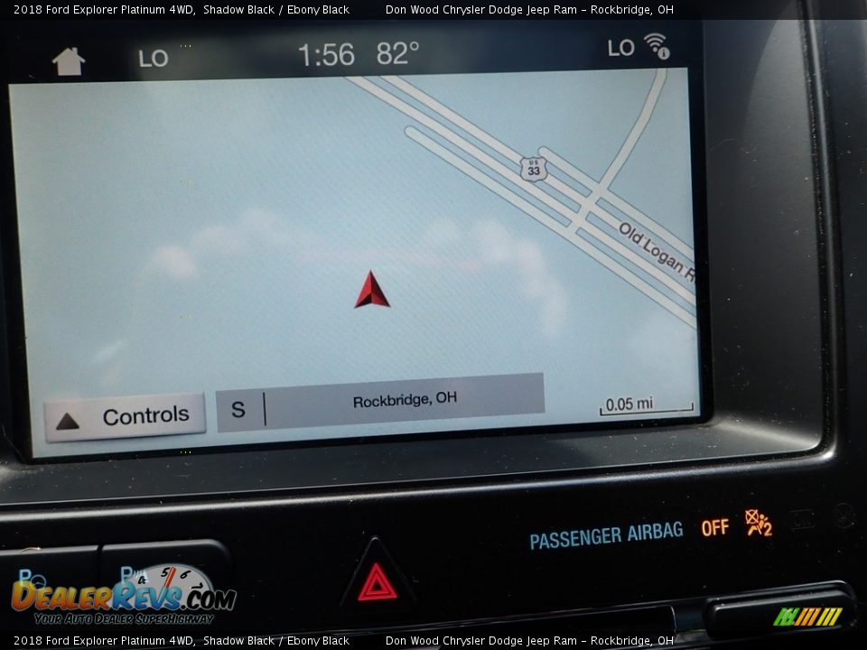 2018 Ford Explorer Platinum 4WD Shadow Black / Ebony Black Photo #2