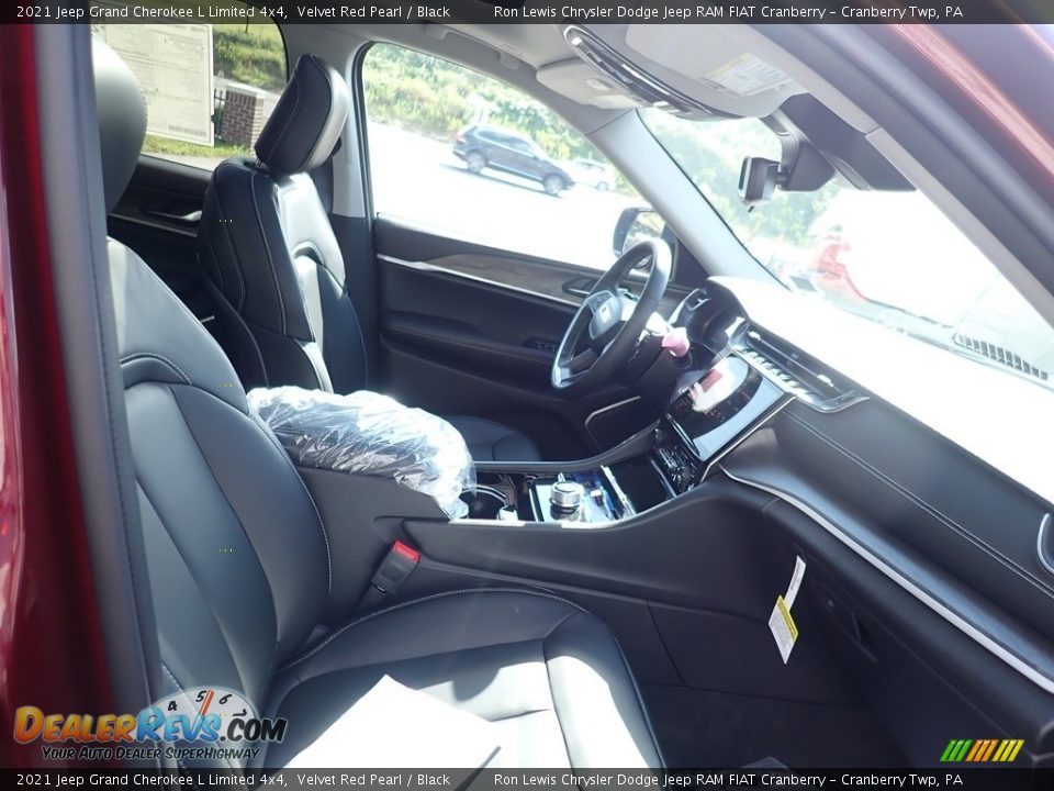 2021 Jeep Grand Cherokee L Limited 4x4 Velvet Red Pearl / Black Photo #10