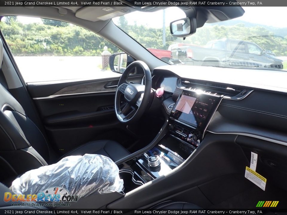 2021 Jeep Grand Cherokee L Limited 4x4 Velvet Red Pearl / Black Photo #11