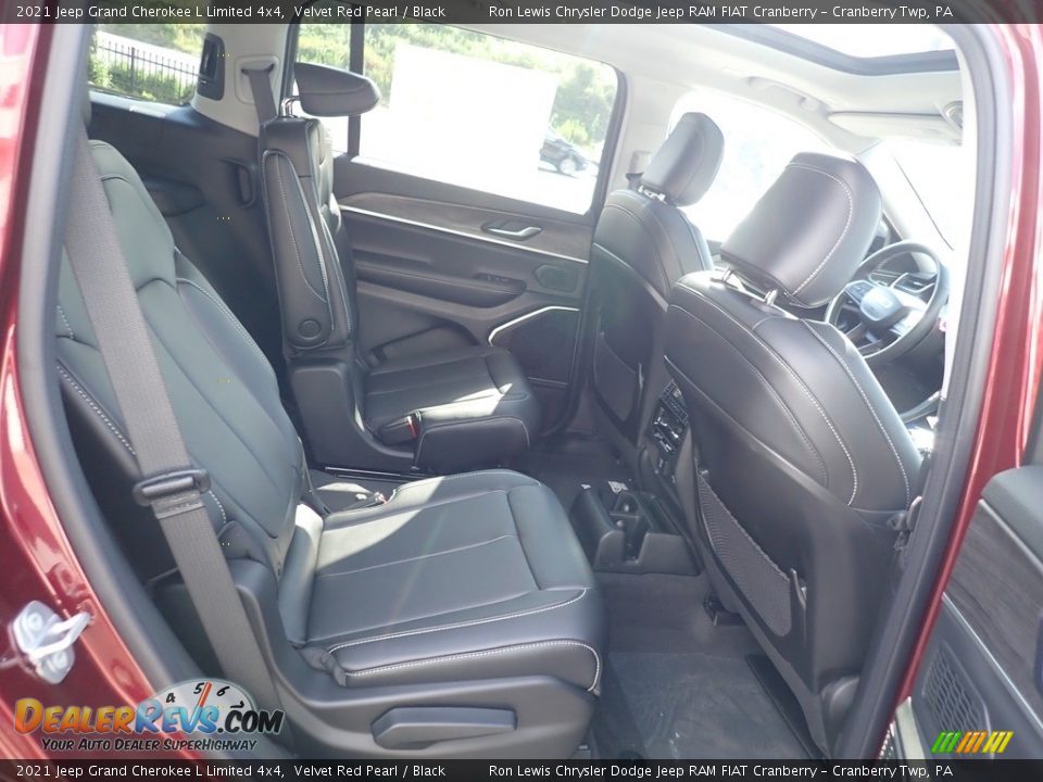 2021 Jeep Grand Cherokee L Limited 4x4 Velvet Red Pearl / Black Photo #12