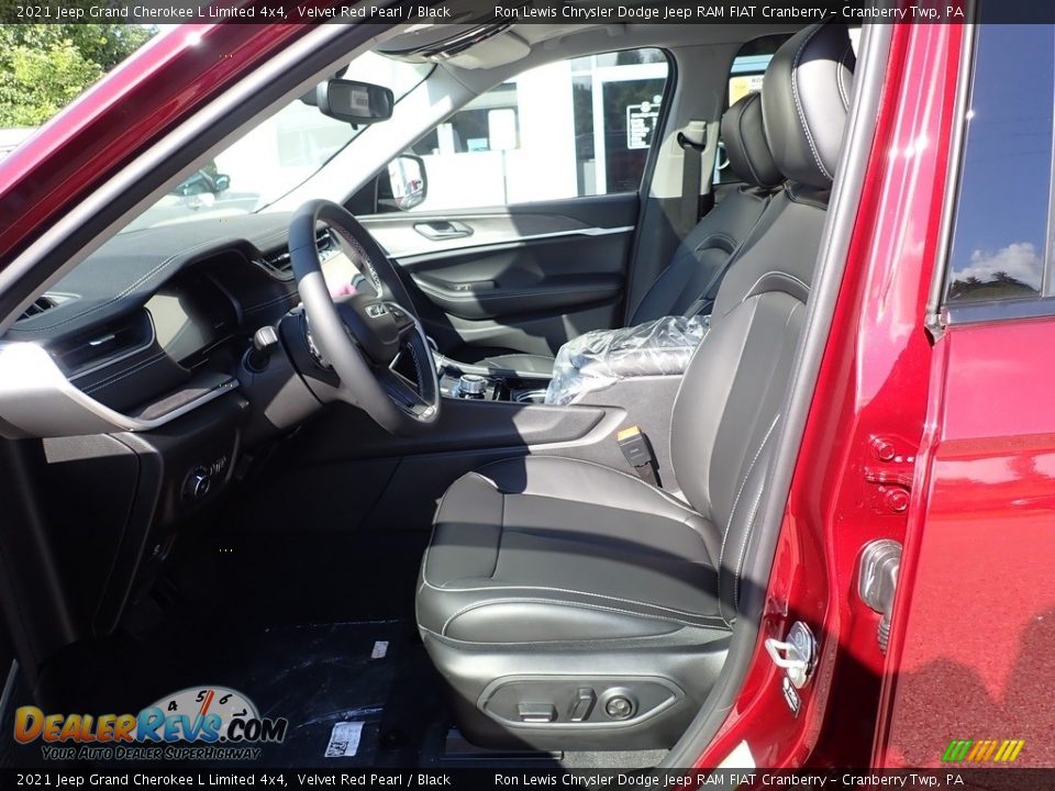 2021 Jeep Grand Cherokee L Limited 4x4 Velvet Red Pearl / Black Photo #14