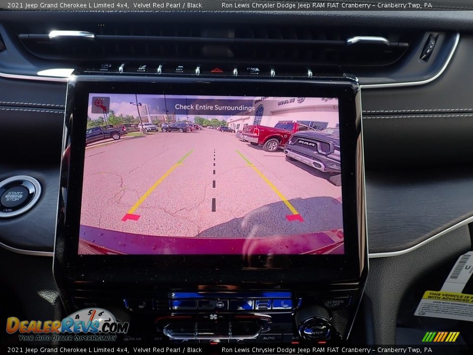 2021 Jeep Grand Cherokee L Limited 4x4 Velvet Red Pearl / Black Photo #20