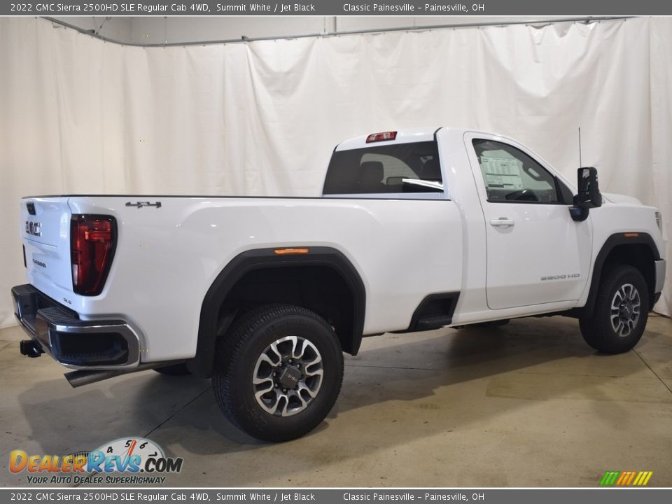 2022 GMC Sierra 2500HD SLE Regular Cab 4WD Summit White / Jet Black Photo #2