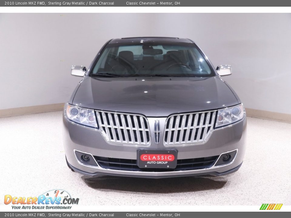 2010 Lincoln MKZ FWD Sterling Gray Metallic / Dark Charcoal Photo #2