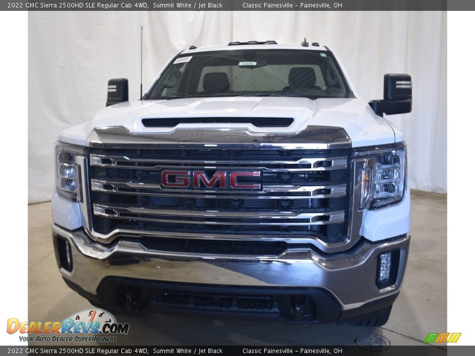 2022 GMC Sierra 2500HD SLE Regular Cab 4WD Summit White / Jet Black Photo #4