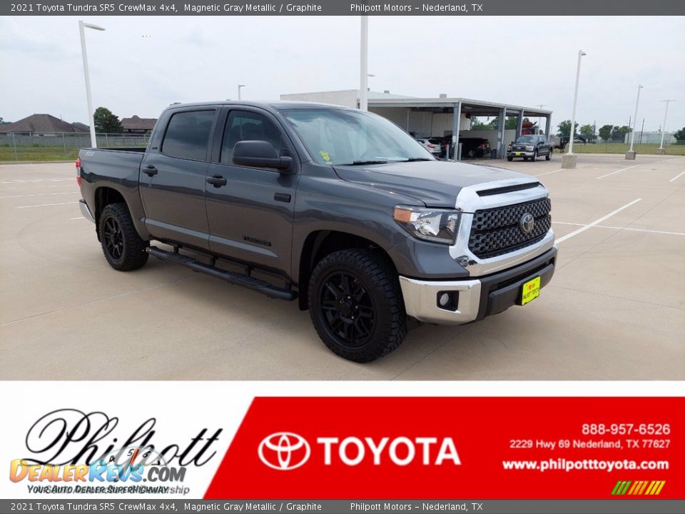 2021 Toyota Tundra SR5 CrewMax 4x4 Magnetic Gray Metallic / Graphite Photo #1