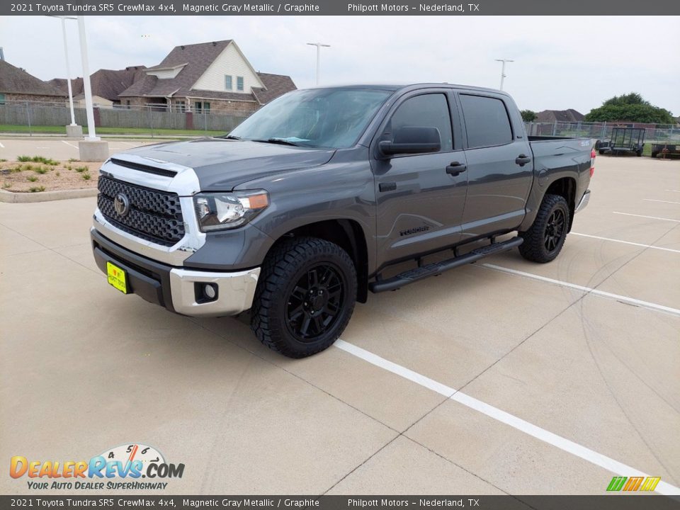 2021 Toyota Tundra SR5 CrewMax 4x4 Magnetic Gray Metallic / Graphite Photo #3