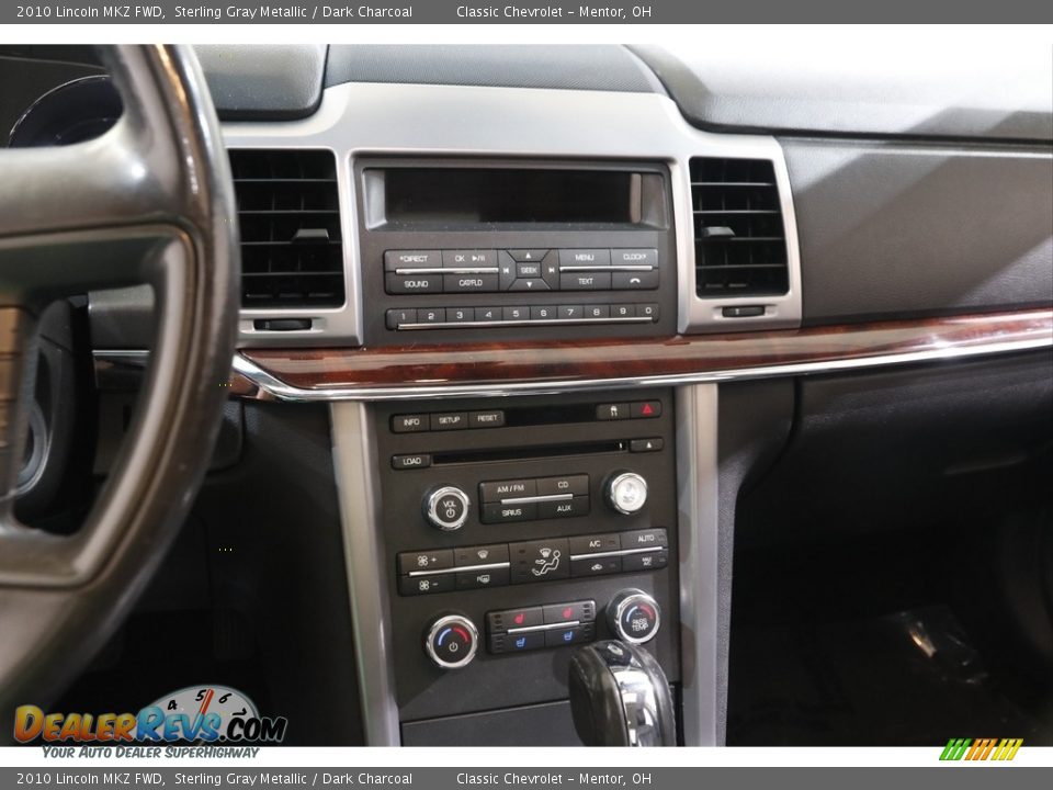 2010 Lincoln MKZ FWD Sterling Gray Metallic / Dark Charcoal Photo #9