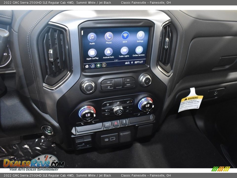Controls of 2022 GMC Sierra 2500HD SLE Regular Cab 4WD Photo #11