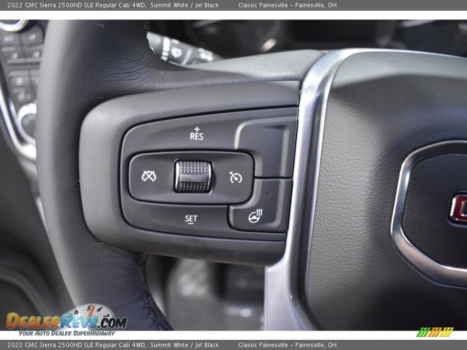 2022 GMC Sierra 2500HD SLE Regular Cab 4WD Steering Wheel Photo #12