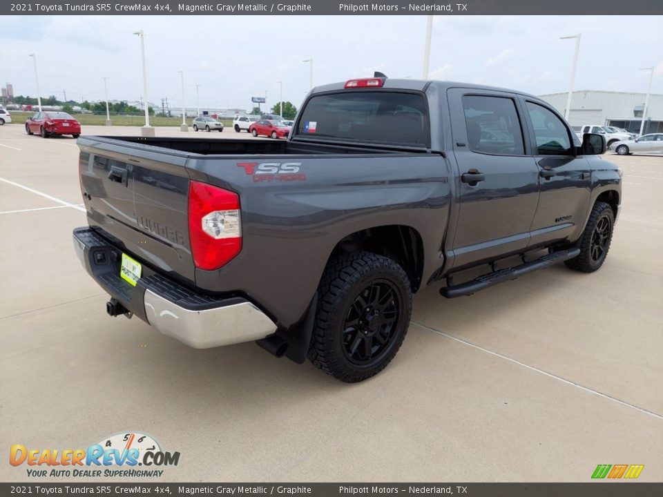 2021 Toyota Tundra SR5 CrewMax 4x4 Magnetic Gray Metallic / Graphite Photo #7