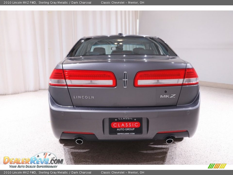 2010 Lincoln MKZ FWD Sterling Gray Metallic / Dark Charcoal Photo #18