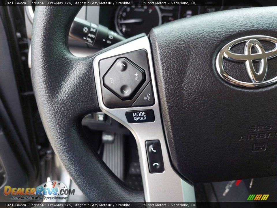 2021 Toyota Tundra SR5 CrewMax 4x4 Magnetic Gray Metallic / Graphite Photo #16