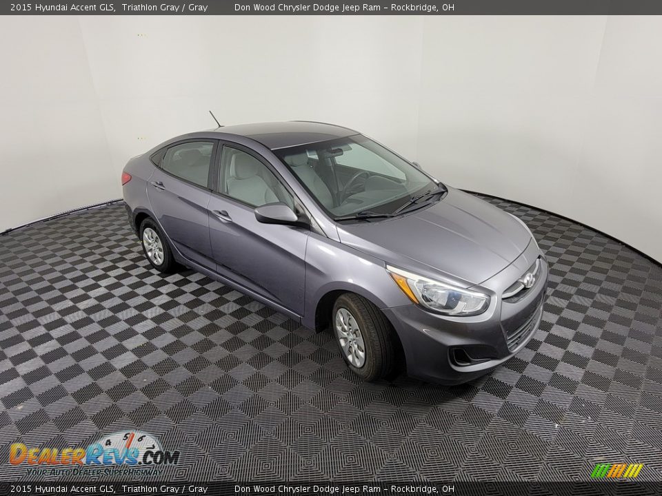 2015 Hyundai Accent GLS Triathlon Gray / Gray Photo #2