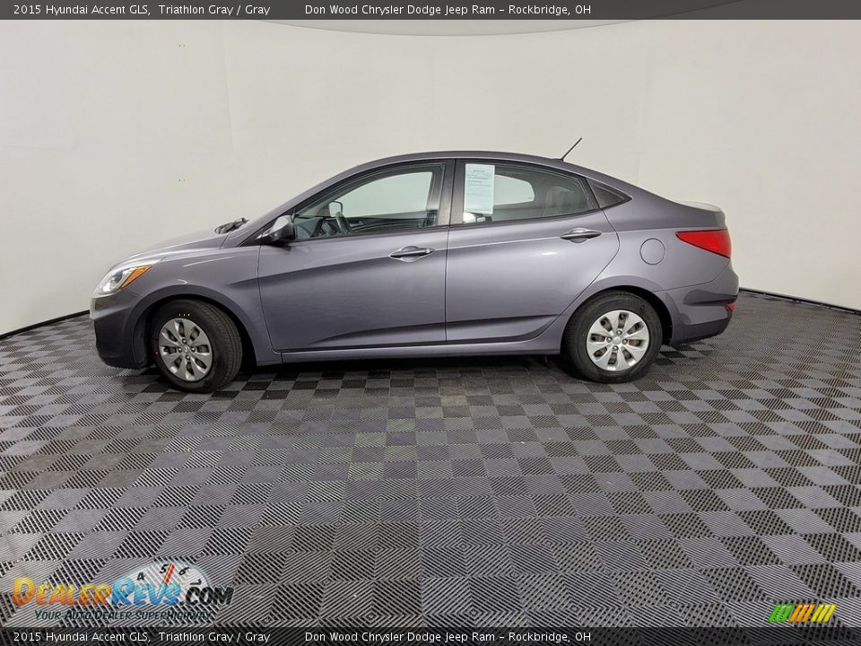 2015 Hyundai Accent GLS Triathlon Gray / Gray Photo #5