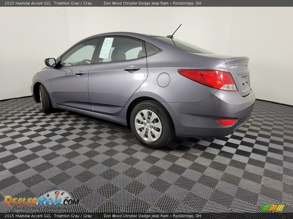 2015 Hyundai Accent GLS Triathlon Gray / Gray Photo #6