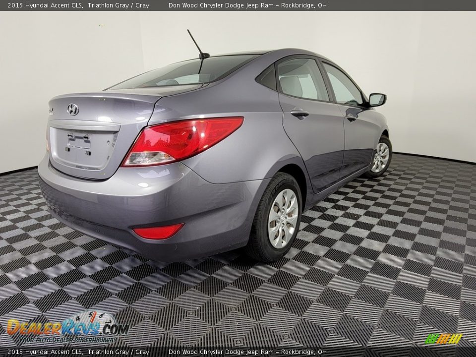 2015 Hyundai Accent GLS Triathlon Gray / Gray Photo #8