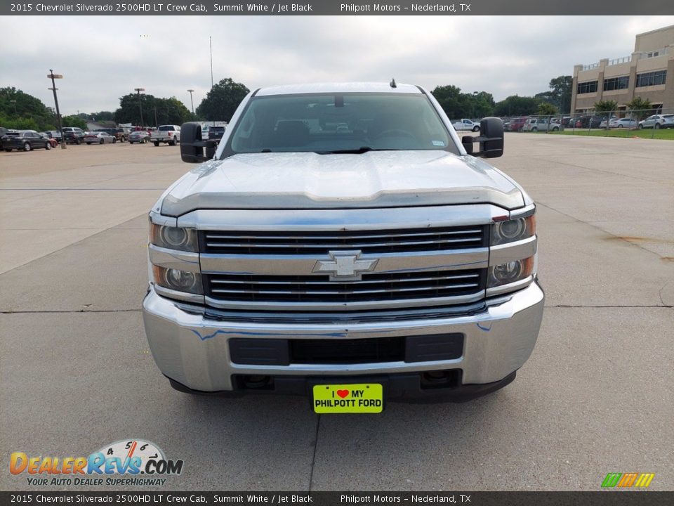 2015 Chevrolet Silverado 2500HD LT Crew Cab Summit White / Jet Black Photo #2